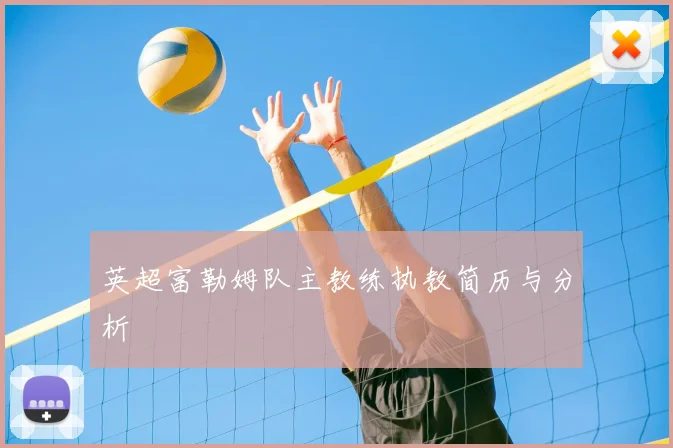 英超富勒姆队主教练执教简历与分析